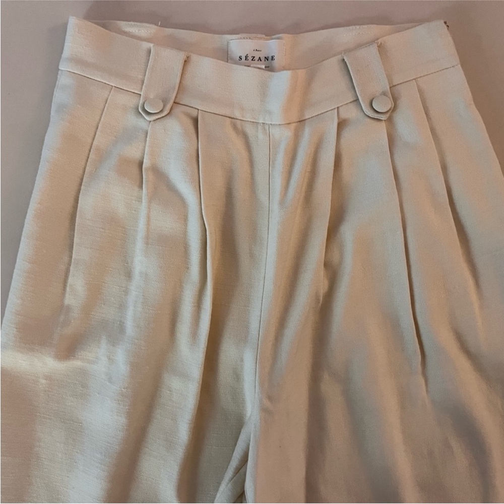Sezane Loulou Trousers Wide-Leg pants - Picture 5 of 7